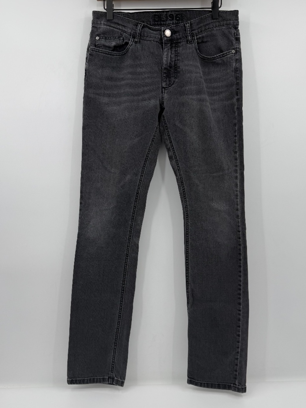 DL1961 Jeans Men 31 Faded Black Gray Mason Slouchy Slim Denim Tapered Grunge